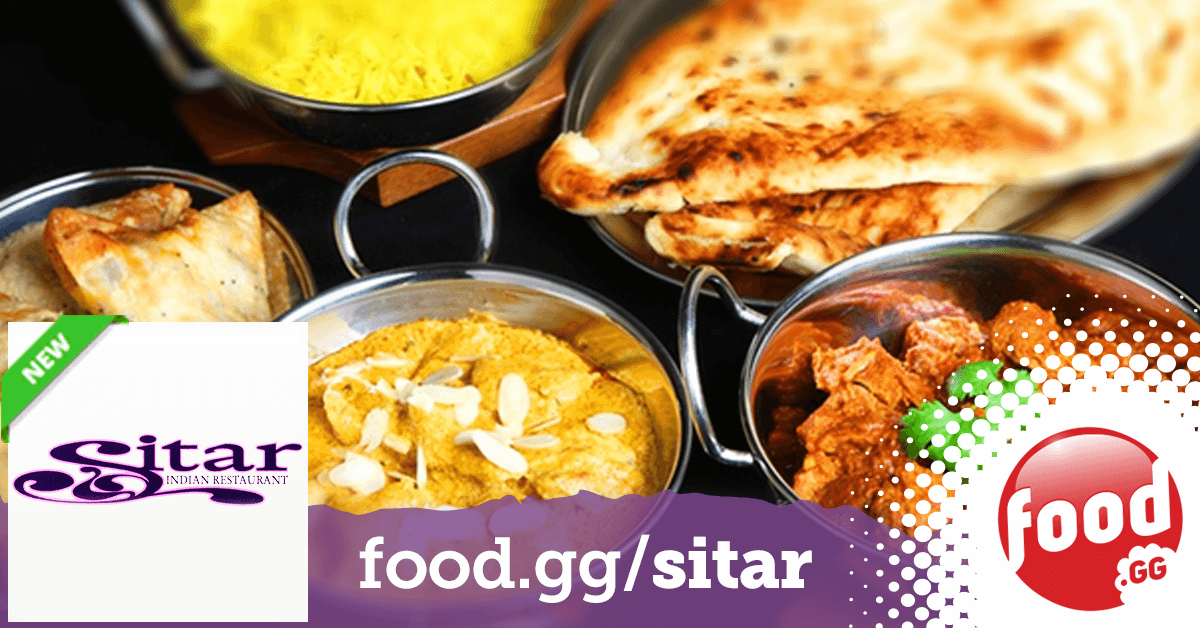 Sitar Guernsey Menu Traditional Indian Bread Food.gg